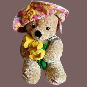 Fiesta Hawaii chenille plush bear